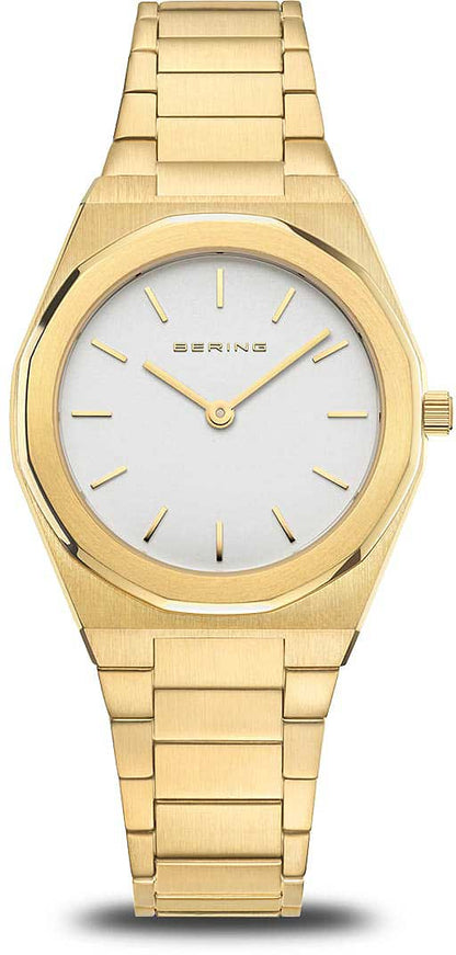Bering Classic 19632-730 Damenuhr • Kratzfestes Saphirglas • Ultradünnes Design