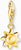 Charm Pendant 3D Sun - 750 Yellow Gold Plating Thomas Sabo Model: 2024-413-39