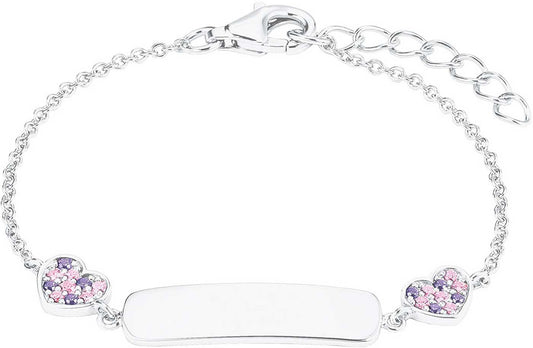 Prinzessin Lillifee 2027208 Identarmband mit Herz Anhängern