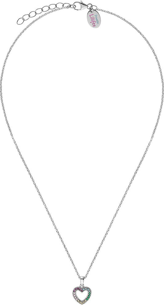 Prinzessin Lillifee 2031167 Halskette mit Herz Anhänger und Steinchen