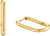 Creole Carabiner Yellow Gold - s.Oliver Jewelry Model: 2033906