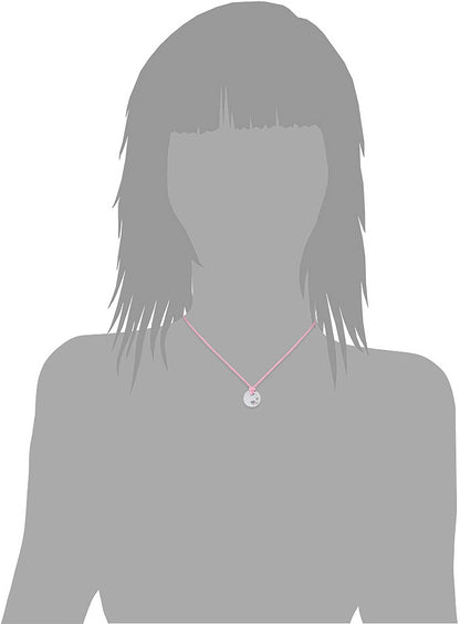 Prinzessin Lillifee 2033998 Textilkette mit Herzchen aus Edelstahl