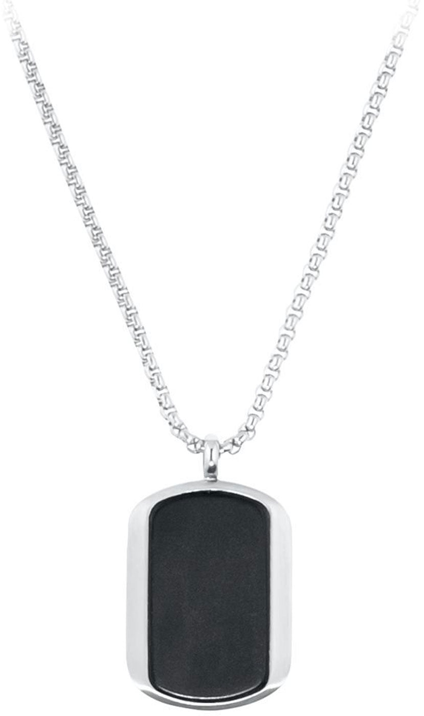 Necklace with Dog Tag Pendant - s.Oliver Jewelry Model: 2035537
