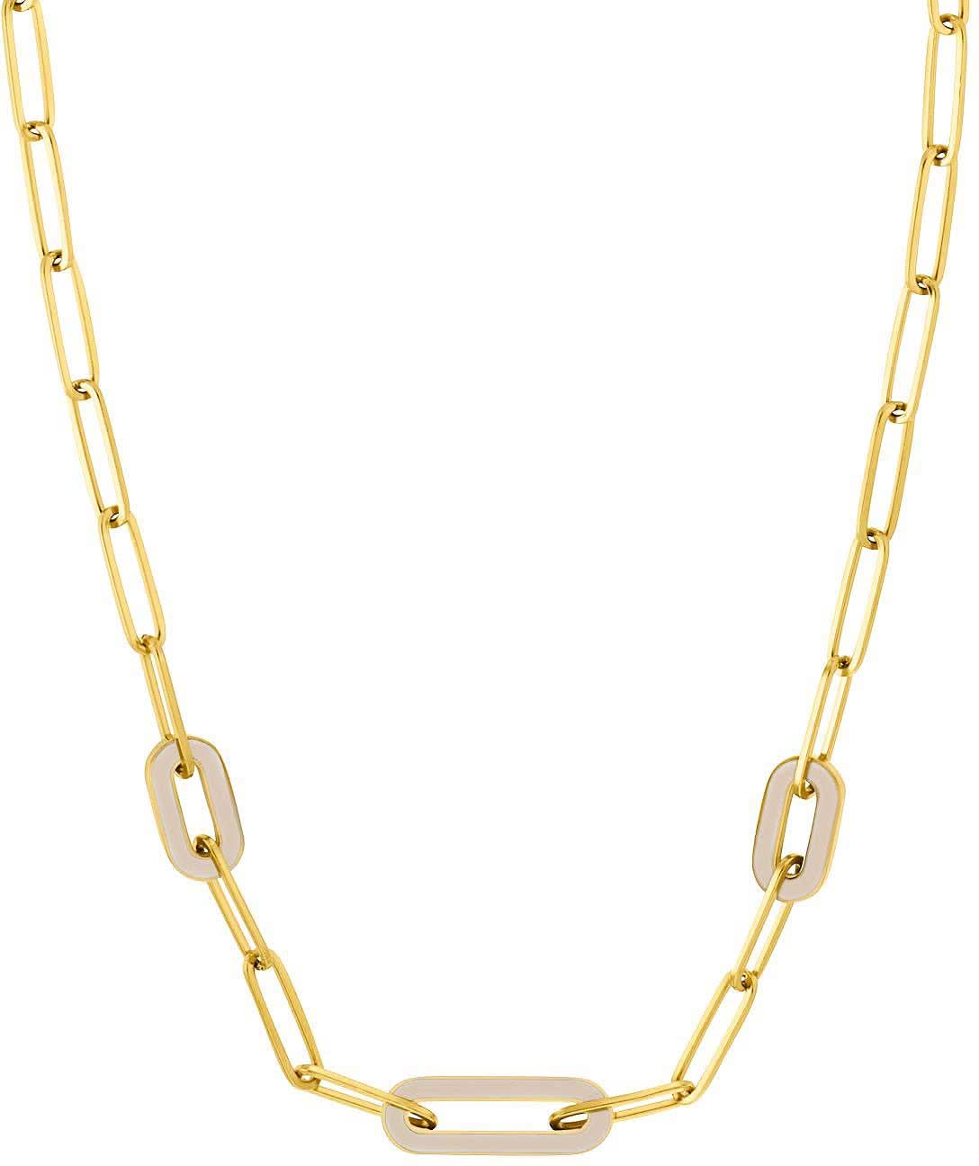 Statement necklace yellow gold - s.Oliver Jewelry Model: 2037986