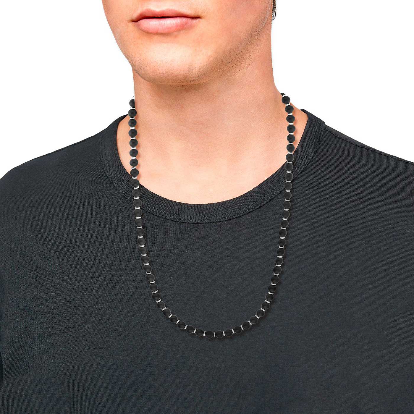 Necklace made of agate beads - s.Oliver Jewelry Model: 2038004