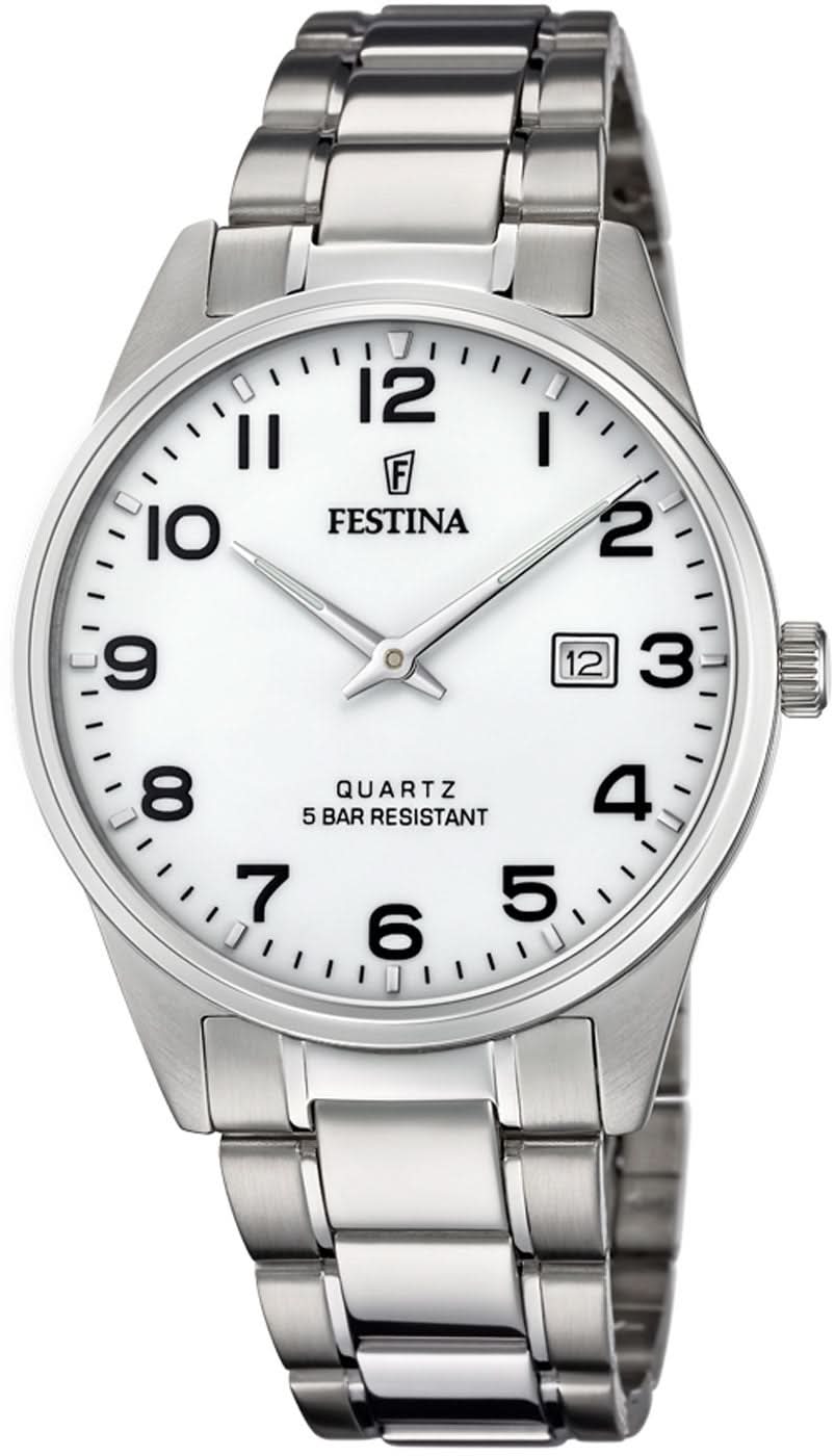 Festina Classics F20511/1 Herrenuhr • Edelstahl • Quarz