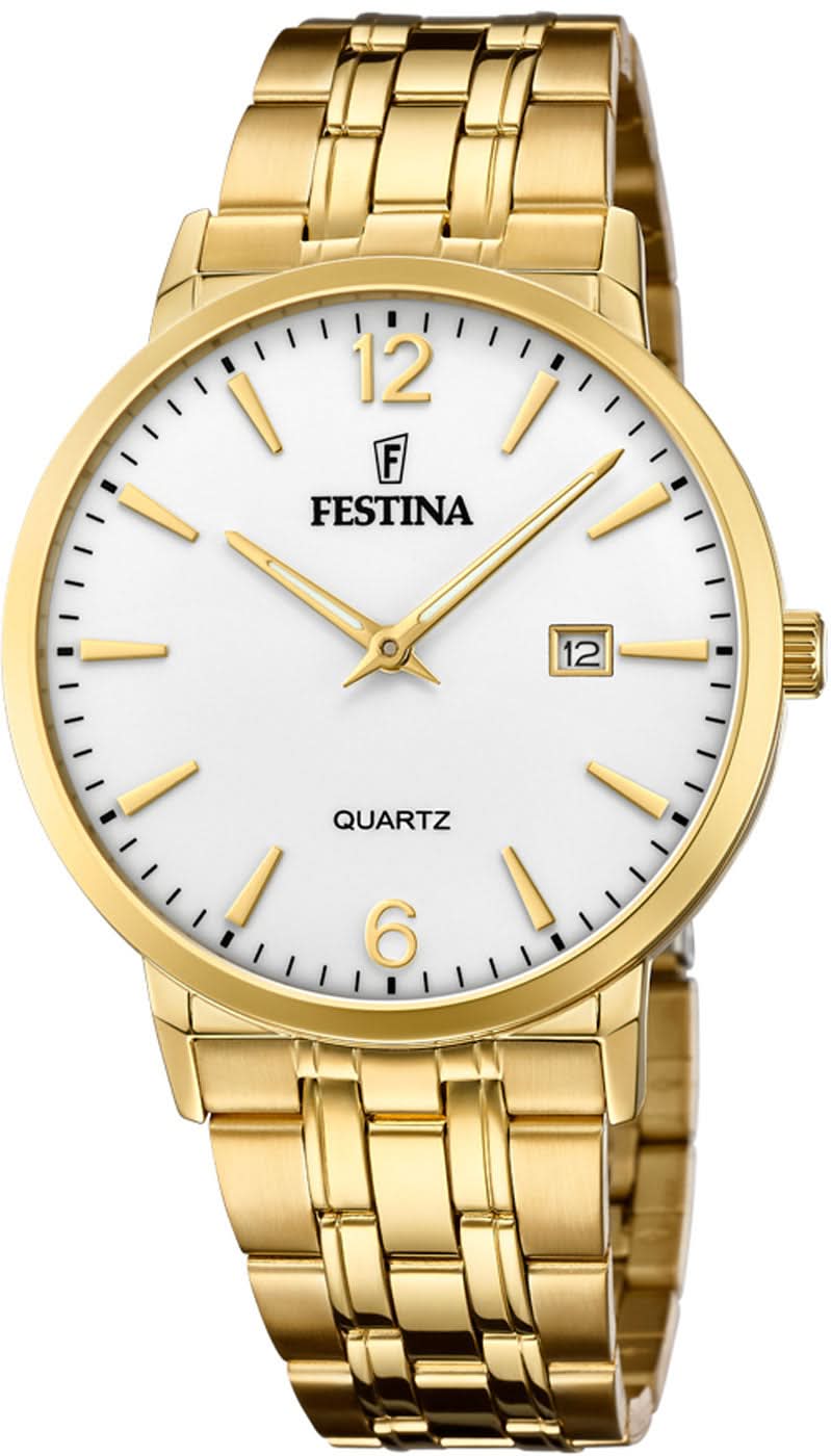 Festina Classics F20513/2 Herrenuhr • Zeitlose Eleganz • Hochwertiger Edelstahl