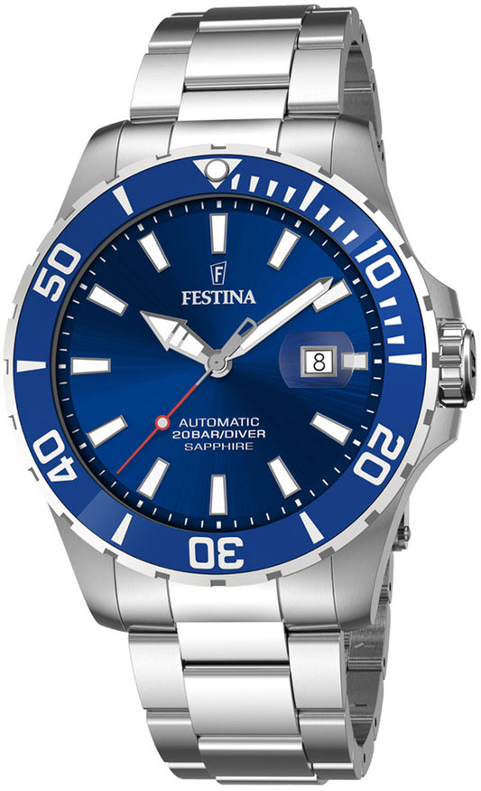 Festina Automatic F20531/3 Herrenuhr • Automatik-Antrieb • Saphirglas