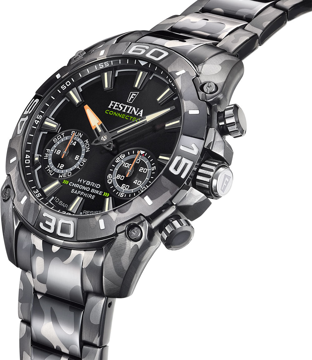Festina Connected F20545/1 Herrenuhr • Hybrid-Antrieb • Saphirglas