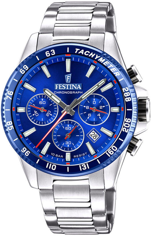 Festina Timeless Chronograph F20560/3 Herrenuhr • Chronograph • 10 Bar