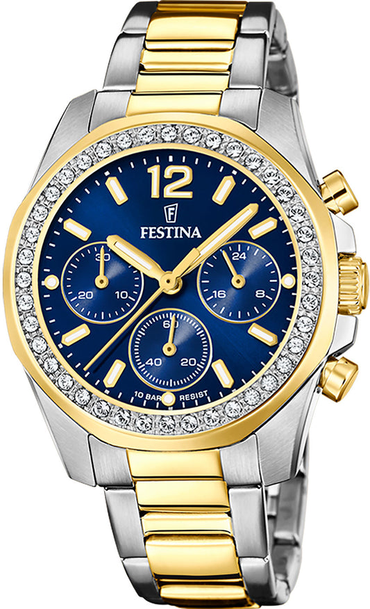Festina Boyfriend F20607/2 Damenuhr • Quarzwerk • Edelstahl