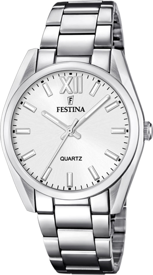 Festina Alegría F20622/1 Damenuhr • Präzises Quarzwerk • Edelstahl-Armband