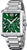 Festina On the Square F20635/3 Men's Watch • Rectangular Design • Green Dial