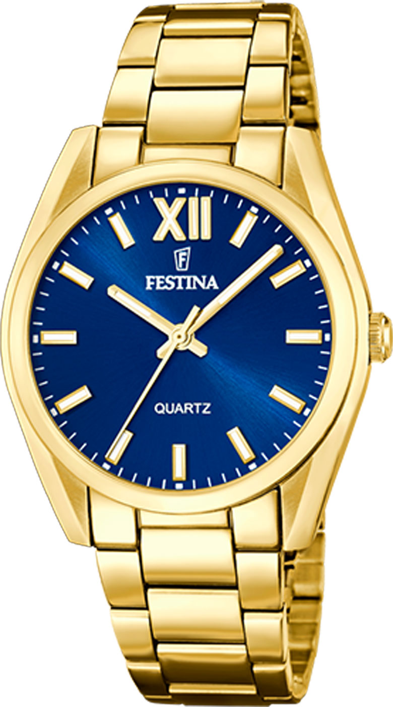Festina Boyfriend F20640/7 Damen Uhr • Zuverlässiges Quarzwerk • Robuster Edelstahl