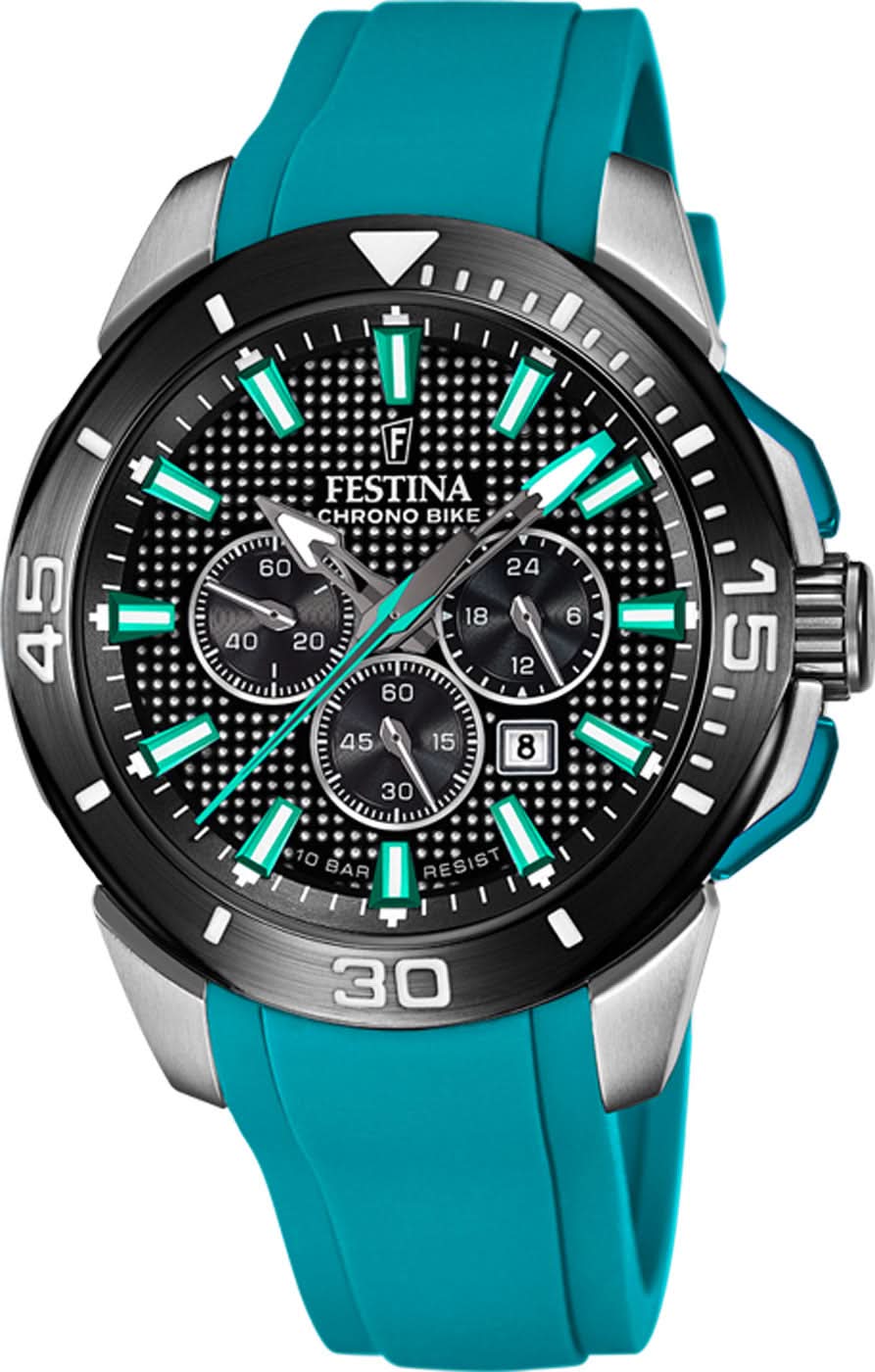 Festina Chrono Bike F20642/3 Men's Watch • 20 Bar • Chronograph