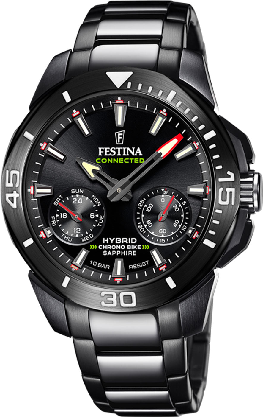 Festina Chrono Bike F20648/1 Herrenuhr • Hybrid • Saphirglas
