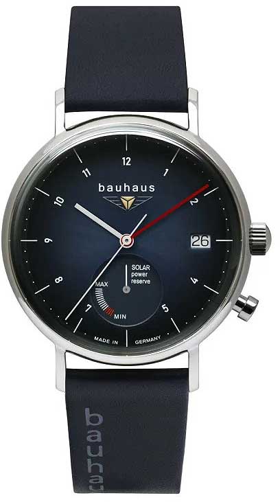Bauhaus 7749-3 Herren Uhr • GMT-Funktion • Made in Germany