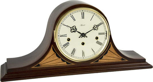 Hermle Tischuhr 22x50x14 cm Holz • Mechanisches 8-Tage Uhrwerk • Westminster Melodie