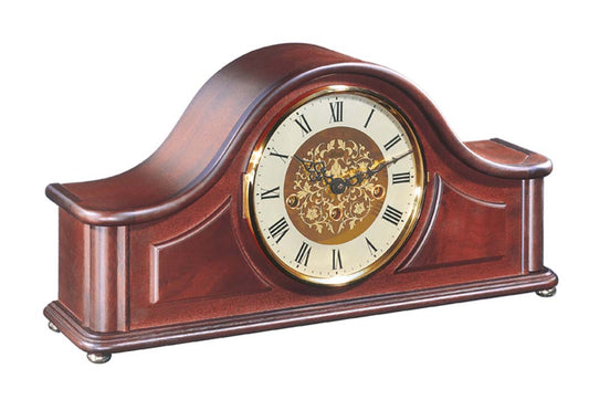 Hermle Tischuhr 18x33x10 cm Holz • Westminster Glockenspiel • Elegantes Design