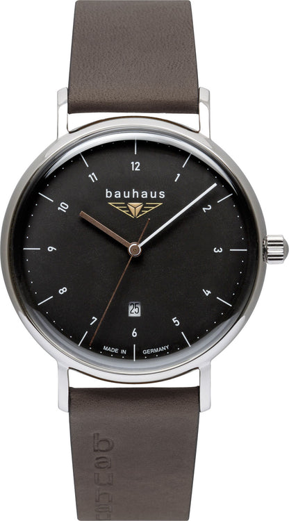 Bauhaus 2142-2 Herren Uhr • Made in Germany • Schweizer Quarzwerk
