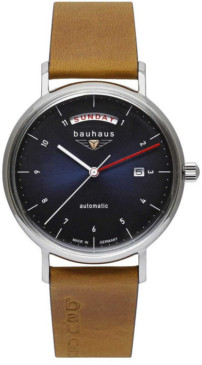 Herrenuhr Automatik Edelstahl - Bauhaus Modell: 2162-3