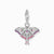 Thomas Sabo Charm Anhänger Modell: 2209-691-7 bunter Nachtfalter- 925 Sterlingsilber und Kaltemail