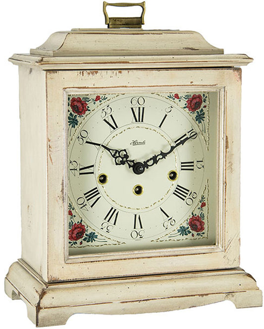 Hermle Tischuhr 30x21x14 cm Holz • Mechanisches 8-Tage Uhrwerk • Westminster Schlagwerk