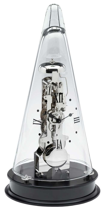 Hermle Tischuhr 35x18x18 cm Holz • Mechanisches Skelettwerk • Made in Germany