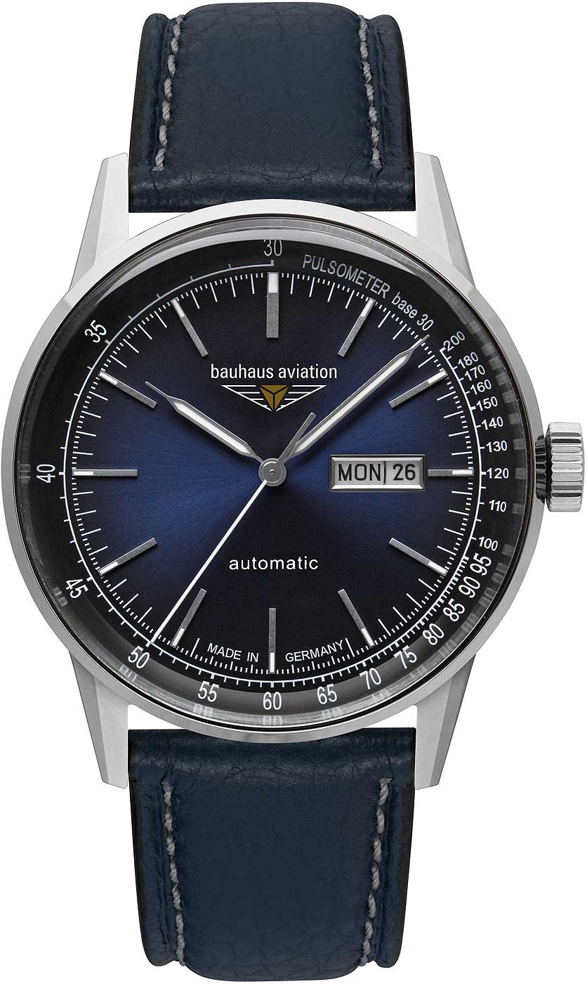 Bauhaus 2140-1 Men's Watch • Swiss Movement • Minimalist Bauhaus Design