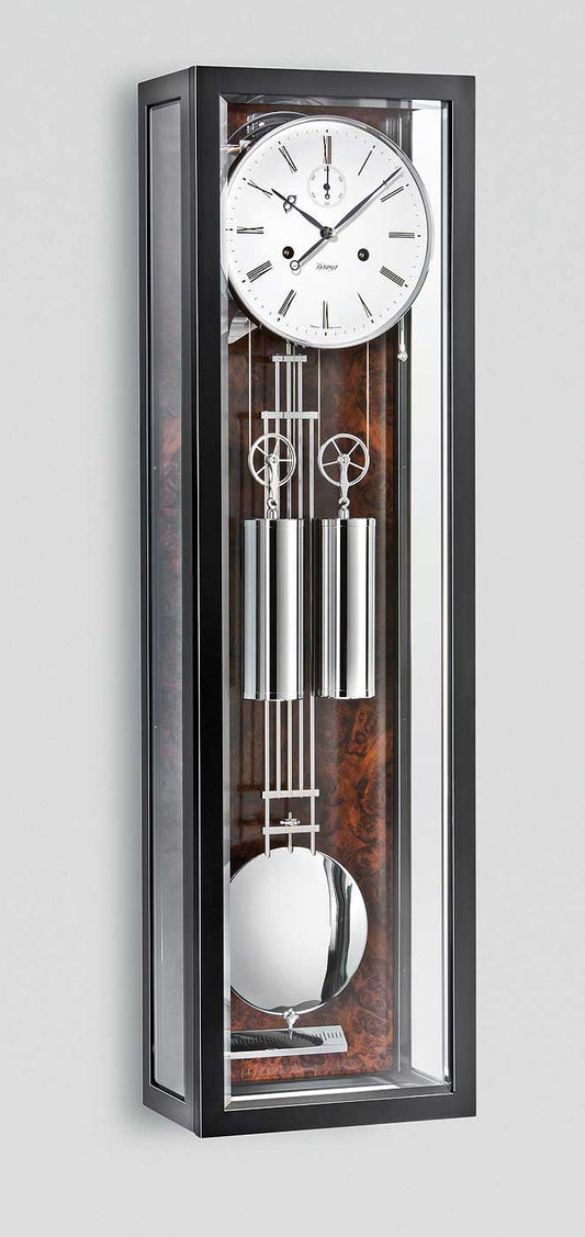 Pendeluhr Schwarz 1/2 Stundenschlag - Kieninger Modell: 2518-92-02