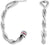 Twisted Stainless Steel Hoop Earrings - Tommy Hilfiger Model: 2780686
