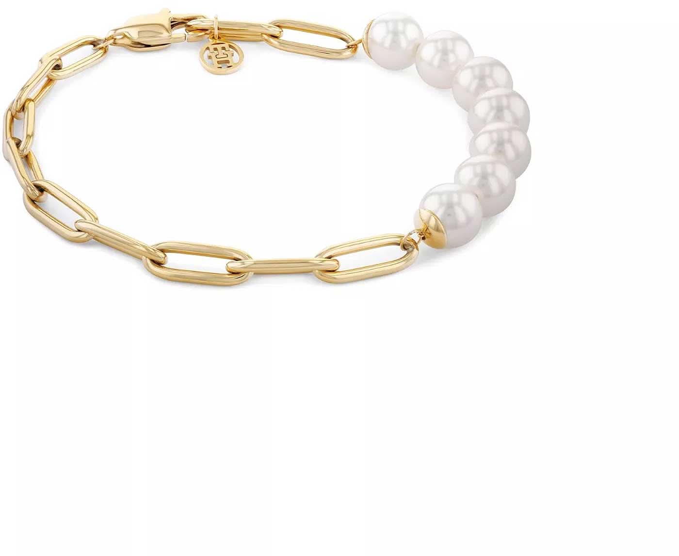 Grobe Ankerkette mit Perlen - Tommy Hilfiger Modell: 2780770
