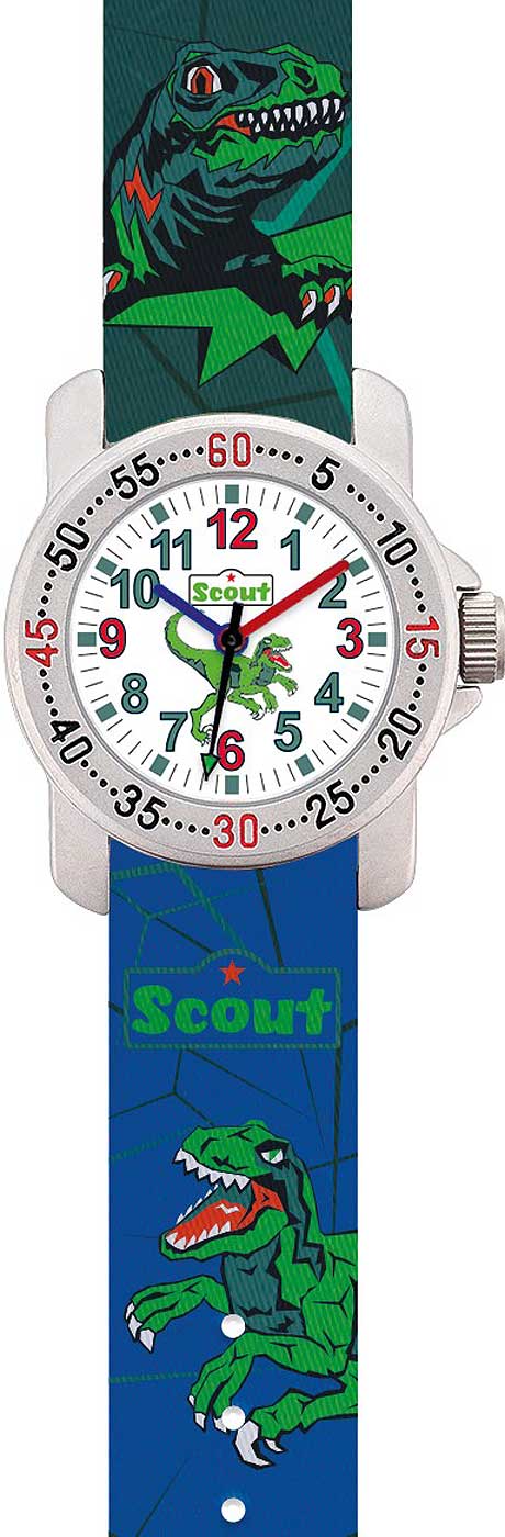 Scout Action Boys 376.043 Jungen Uhr • Quarz Uhrwerk • 5 Bar Wasserdicht