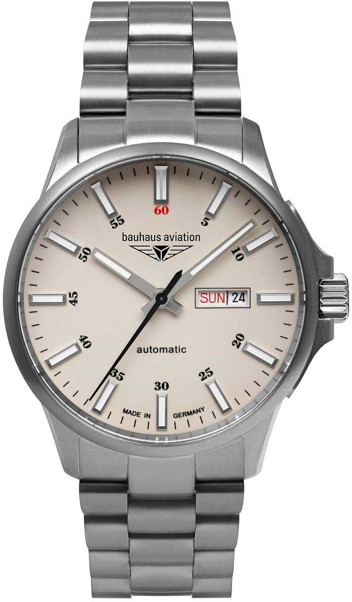 Bauhaus 2866M5 Herrenuhr • Bauhaus-Design • Made in Germany