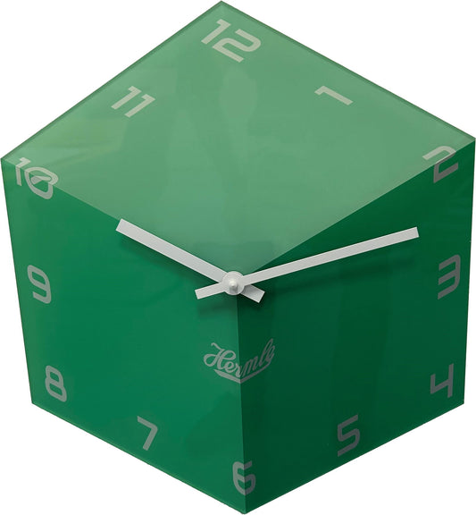 Hermle Wanduhr 34,65 cm Ø Acryl • Modernes Design • Hochwertiges Acryl