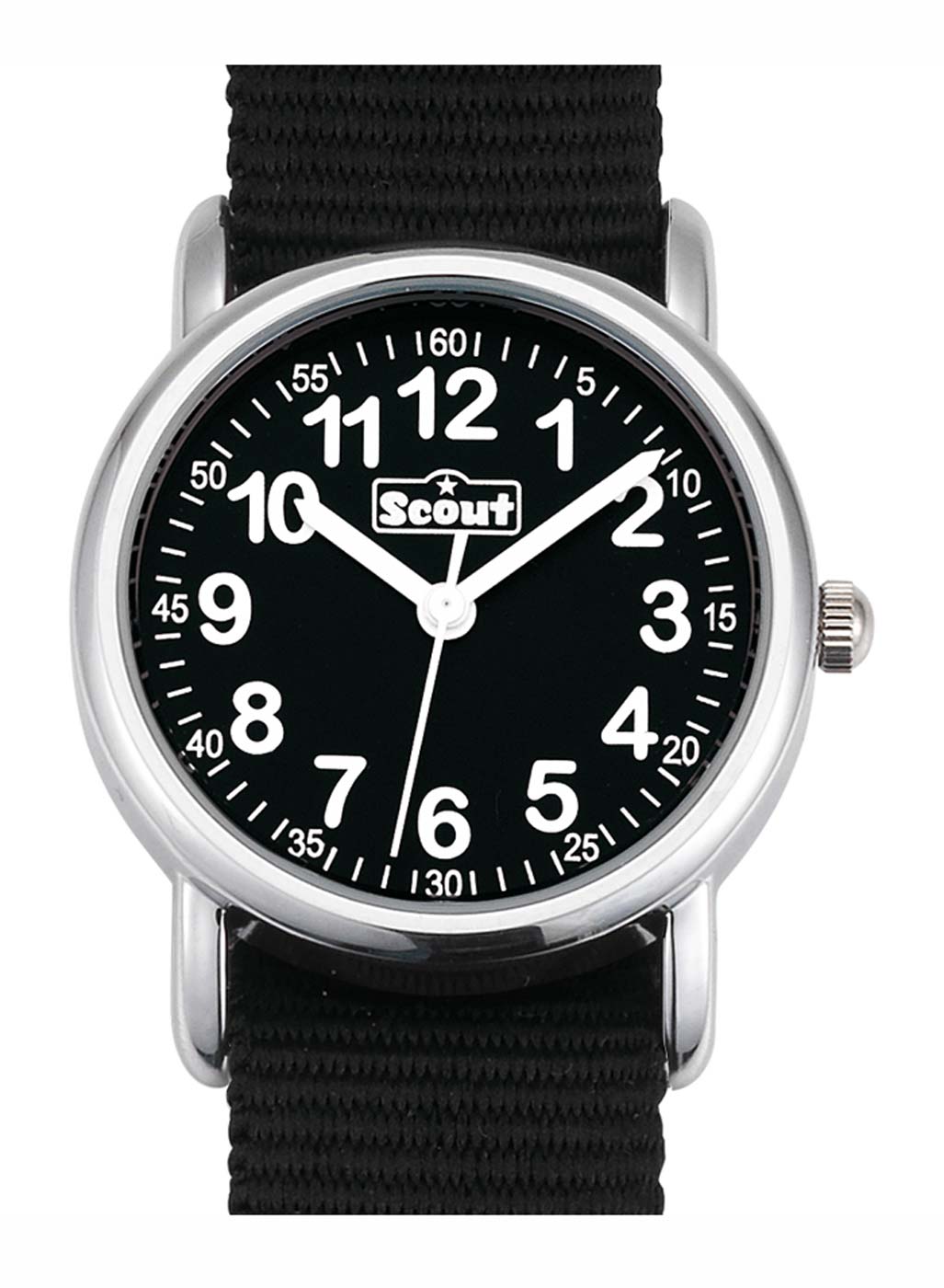 Scout Start Up 304.002 Boys' Watch • Easy-to-read dial • Robust textile strap