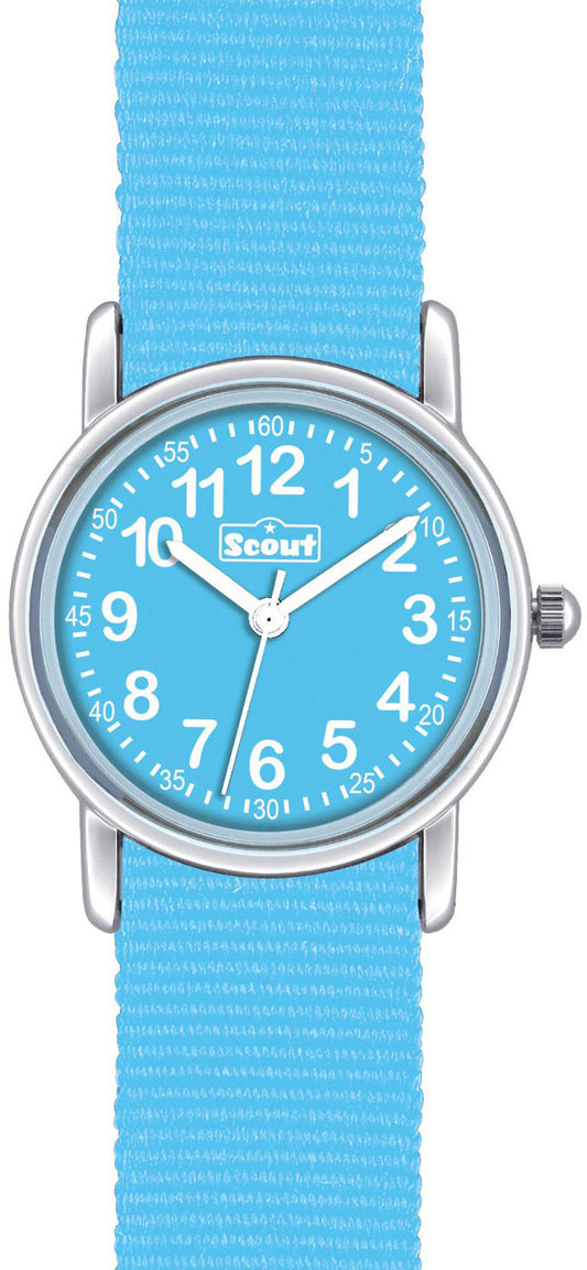 Scout 304.015 Kinder Uhr • Quarzwerk • Mineralglas • Lernzifferblatt