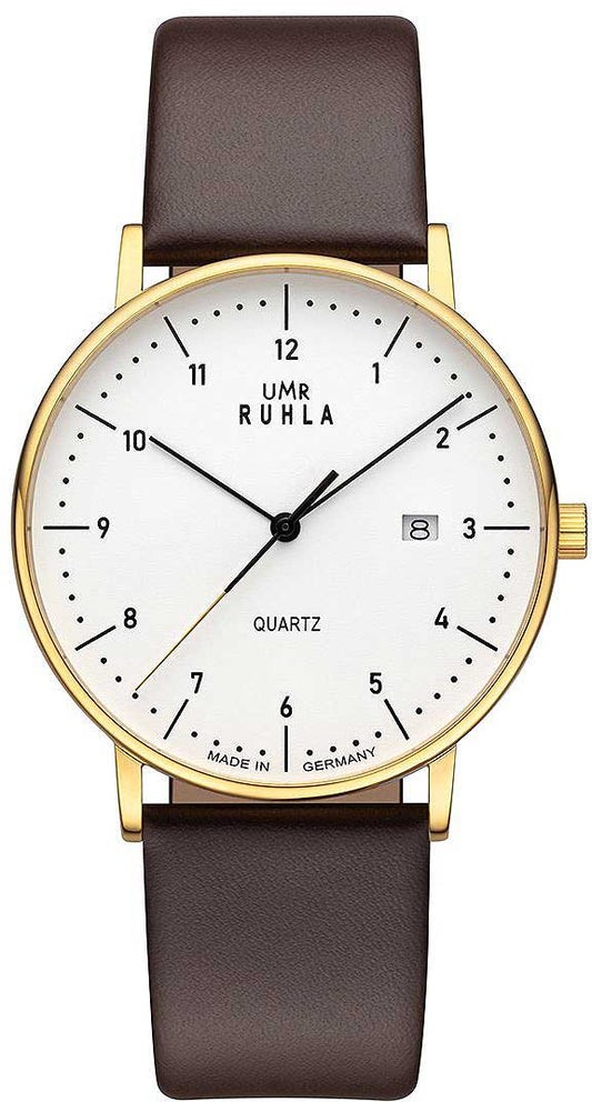 UMR Ruhla RUHLA-Classic 30432 Herren Uhr • Quarz Uhrwerk • Made in Germany