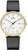 UMR Ruhla RUHLA-Classic 30432 bk Men's Watch • Quartz Movement • IP Gold Stainless Steel Case