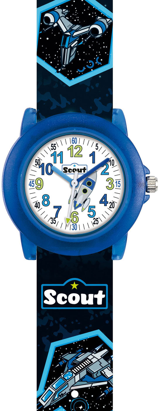 Scout Space 305039 Boys' Watch • Space Motif • 5 bar water resistant