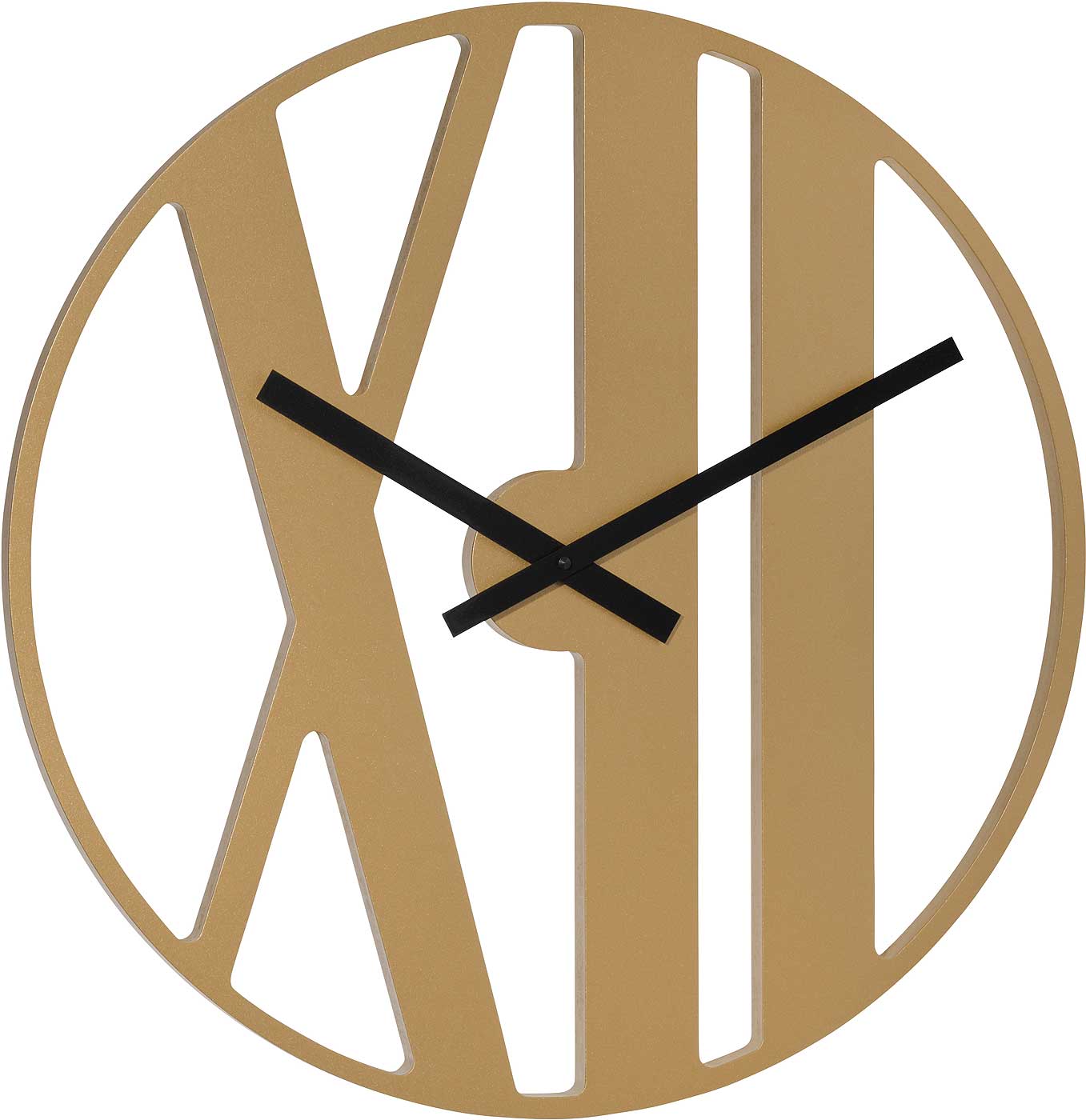 Hermle Wanduhr 50 cm Ø Holz • Quarzuhrwerk • Elegantes Design