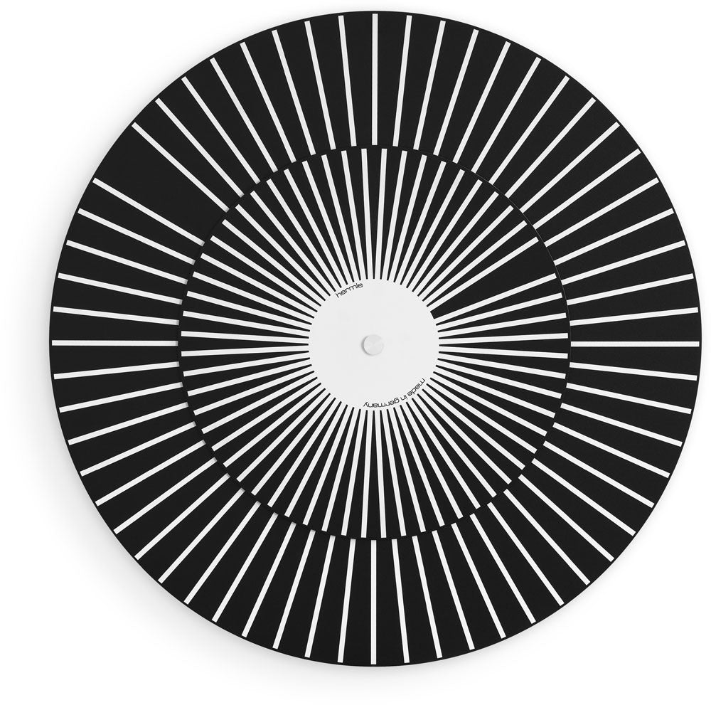 Hermle Wanduhr 50 cm Ø Aluminium • Innovatives Scheiben-Uhrwerk • Geräuschlos