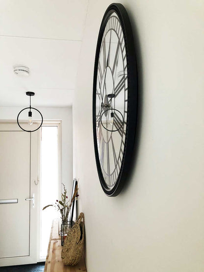 Cleopatra Mirror Wanduhr - Nextime Modell: 3255