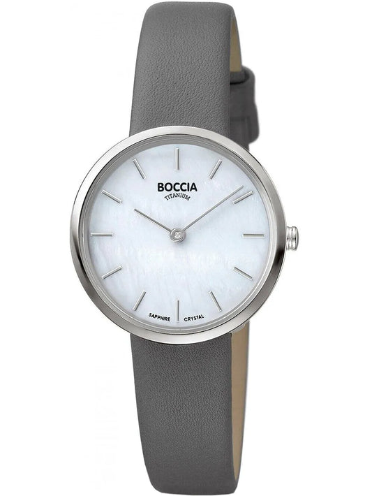 Boccia 3279-07 Damen Uhr • Reines Titan • Saphirglas