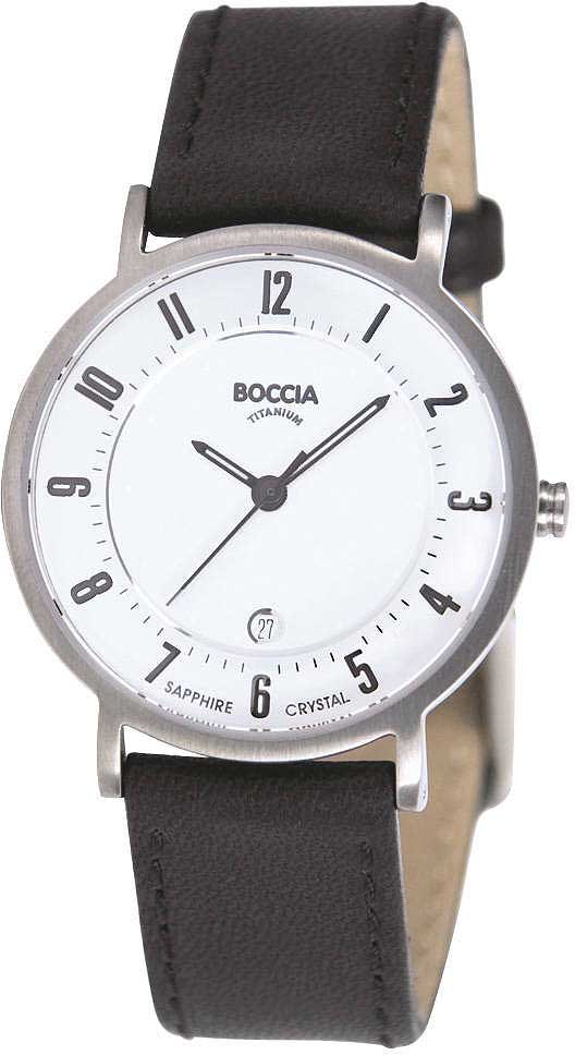 Boccia 3296-01 Women's Watch - Sapphire Glass - Pure Titanium