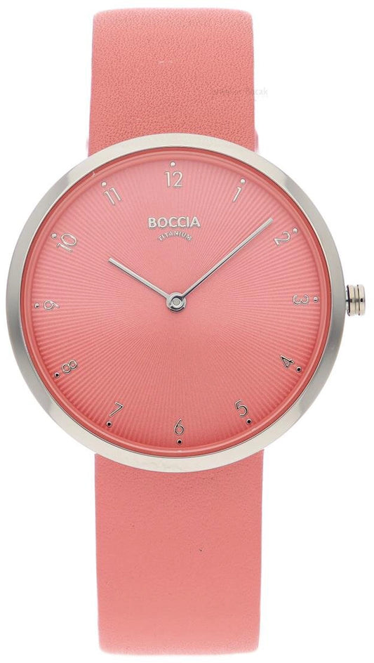 Boccia 3309-13 Damen Uhr • Aus Reintitan • Hautfreundlich & Leicht