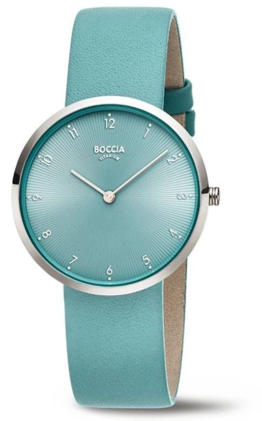 Boccia 3309-14 Damen Uhr • Reines Titan • Hautfreundlich & Leicht