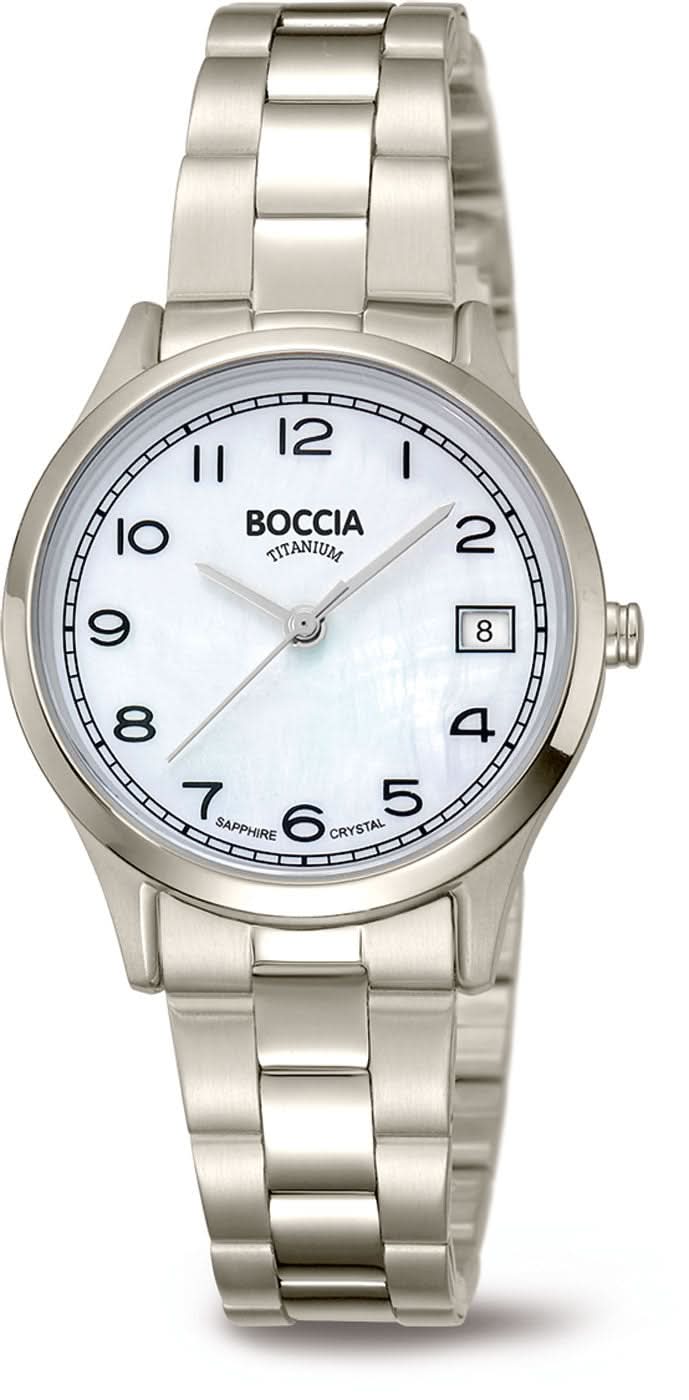 Boccia 3324-01 Ladies Watch - Pure Titanium - Sapphire Crystal