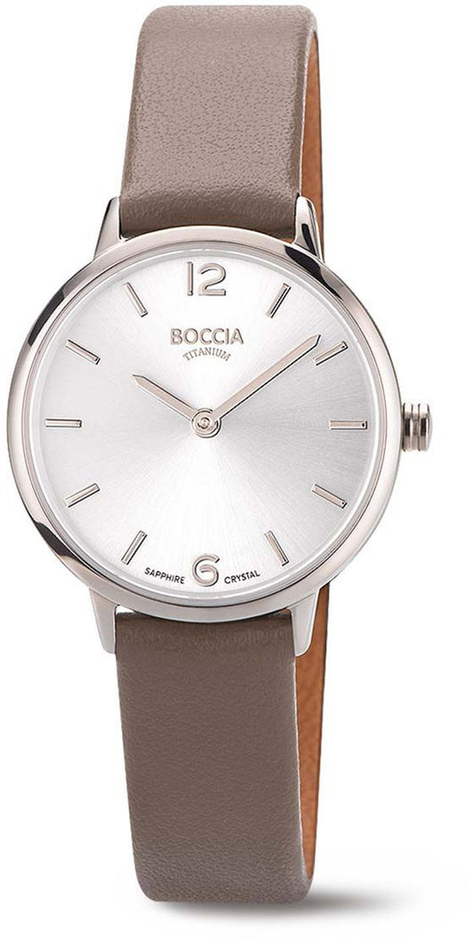 Boccia 3345-01 Damen Uhr • Extrem leicht • Saphirglas