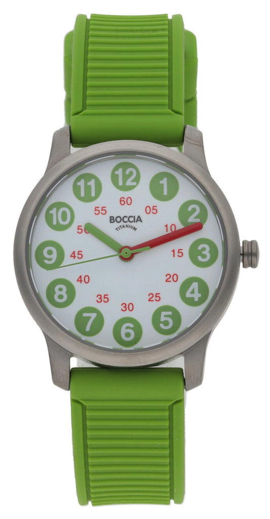 Boccia 3365-01 Damen Uhr • Reintitan-Gehäuse • Saphirglas